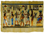 Papyrus  Isis, Nefertari, Horus und Anubis