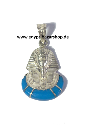 Pharao Tutanchamun Silberanhänger